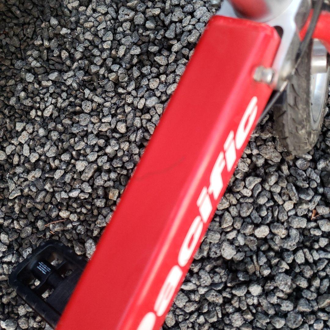 Pacific Carryme 折りたたみ自転車 レッド　キャリーミー