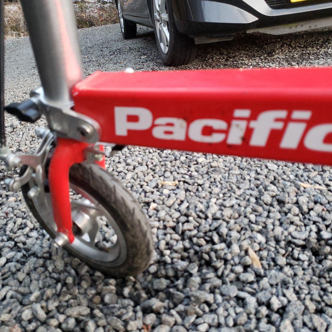 Pacific Carryme 折りたたみ自転車 レッド　キャリーミー