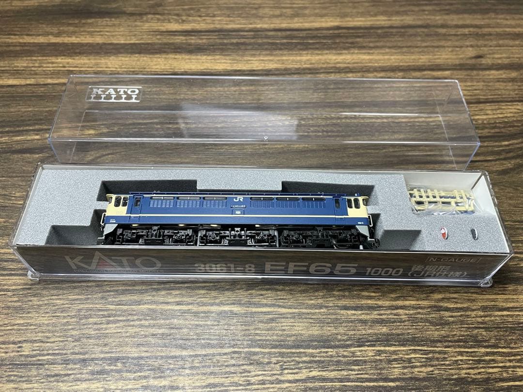 【加工品】 KATO 3061-8 EF65 1000 後期形(JR仕様)