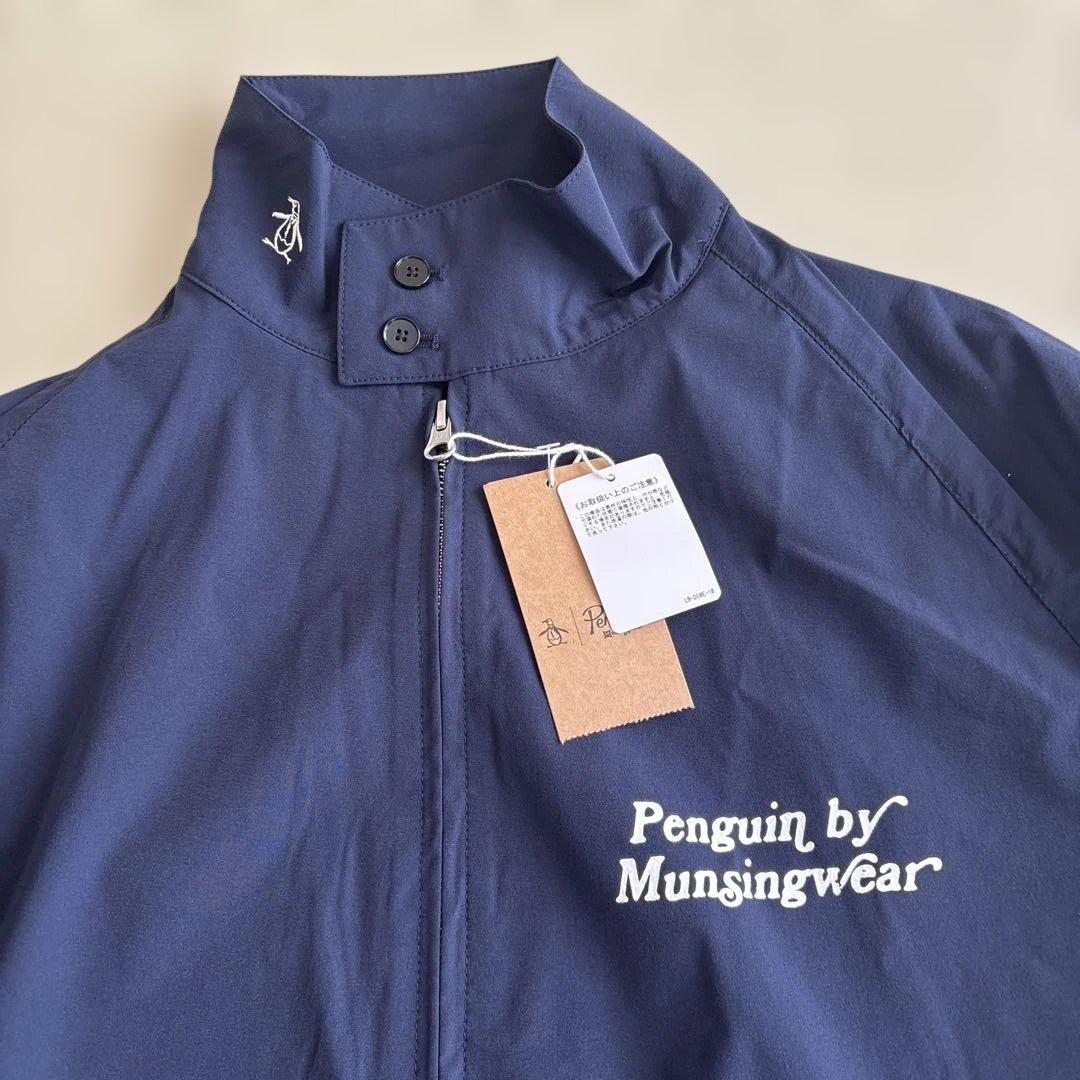 [新品]ペンギンバイマンシングウエア　ゴルフブルゾン　濃紺　L