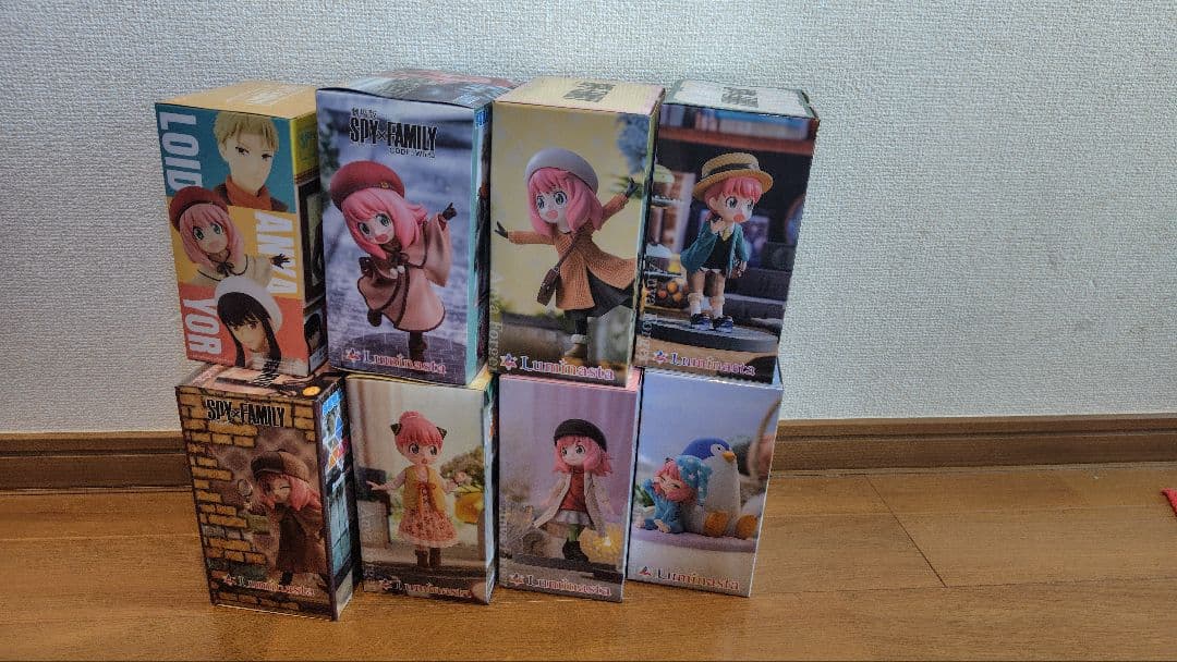 スパイファミリー　アーニャ・フォージャー　フィギュア8体セット