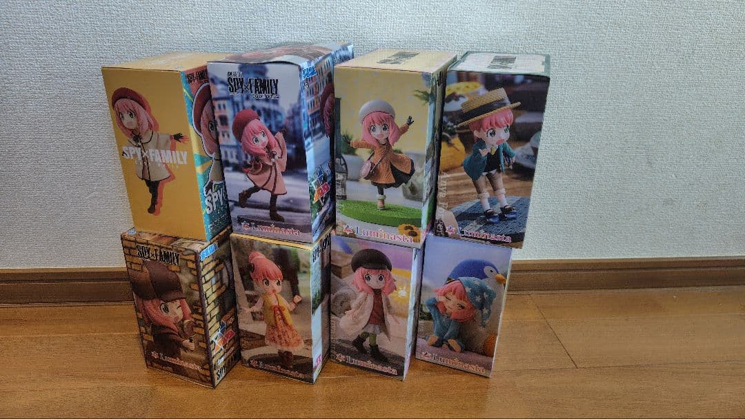 スパイファミリー　アーニャ・フォージャー　フィギュア8体セット