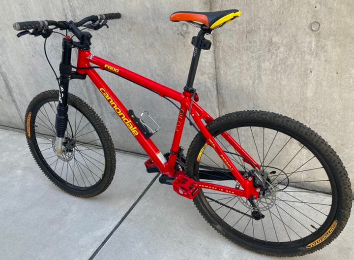 【美品・希少】Viper Red Cannondale F800 Lefty