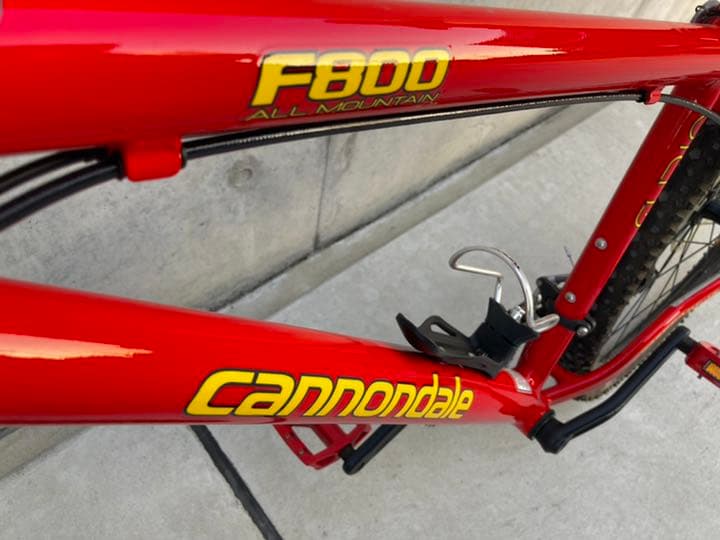 【美品・希少】Viper Red Cannondale F800 Lefty