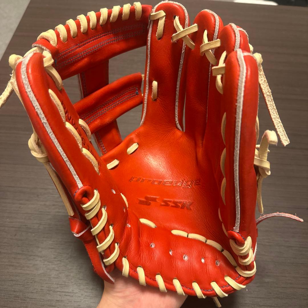 今週中で削除予定　ほぼ未使用　SSK プロエッジW 軟式用 内野手モデル