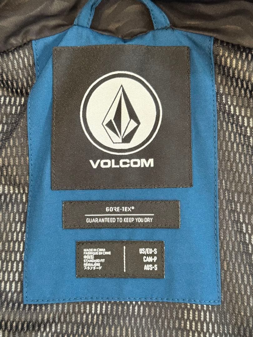 Volcom TEN GORE-TEX スノーボードジャケット 青 Sサイズ