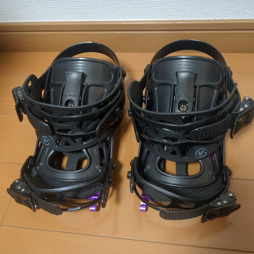 もんろー　ボレー　スピードレールバインディング＆クランポン　※一部破損あり