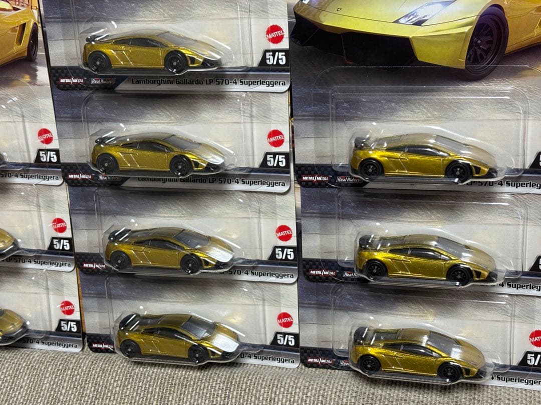 10台セット ランボルギーニ ガヤルド ワイルドスピード ホットウィール