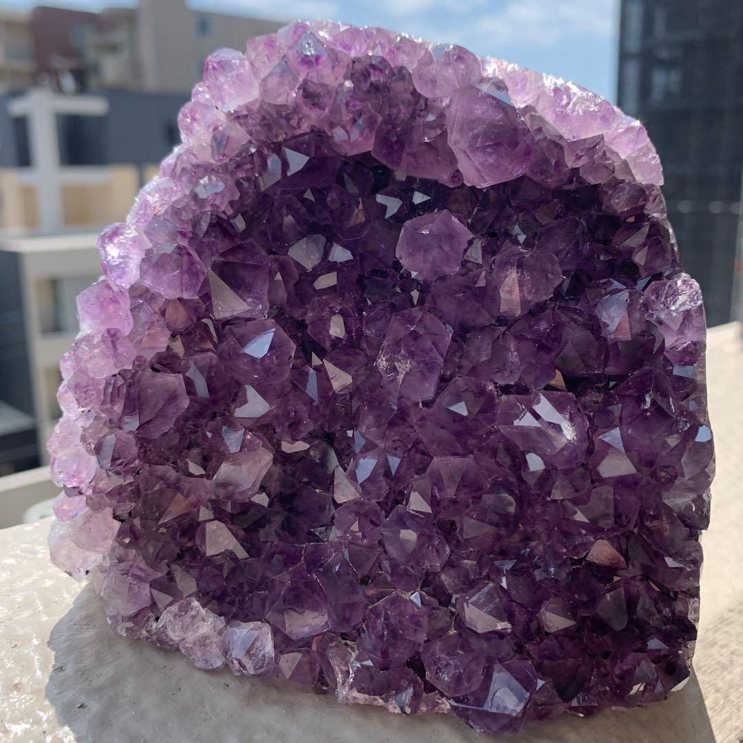 アメジストドーム/アメジストクラスター1.5kg 美結晶！！セール限界価格！