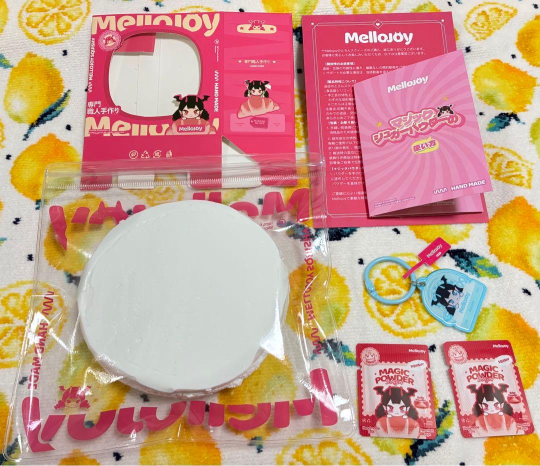 mellojoy メロジョイ　スフレ　シーソルト　クリーミークリーム　スクイーズ