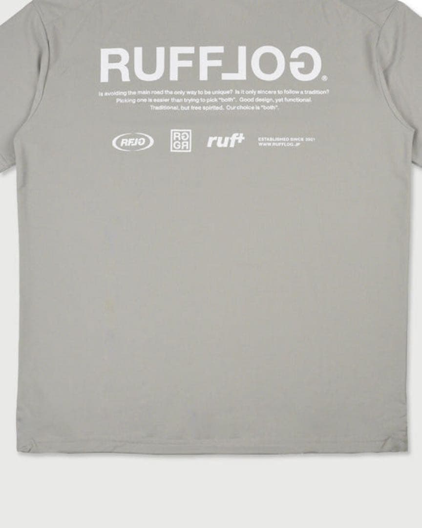 RUFFLOG MOCK NECK SHIRTS GRAY サイズXL