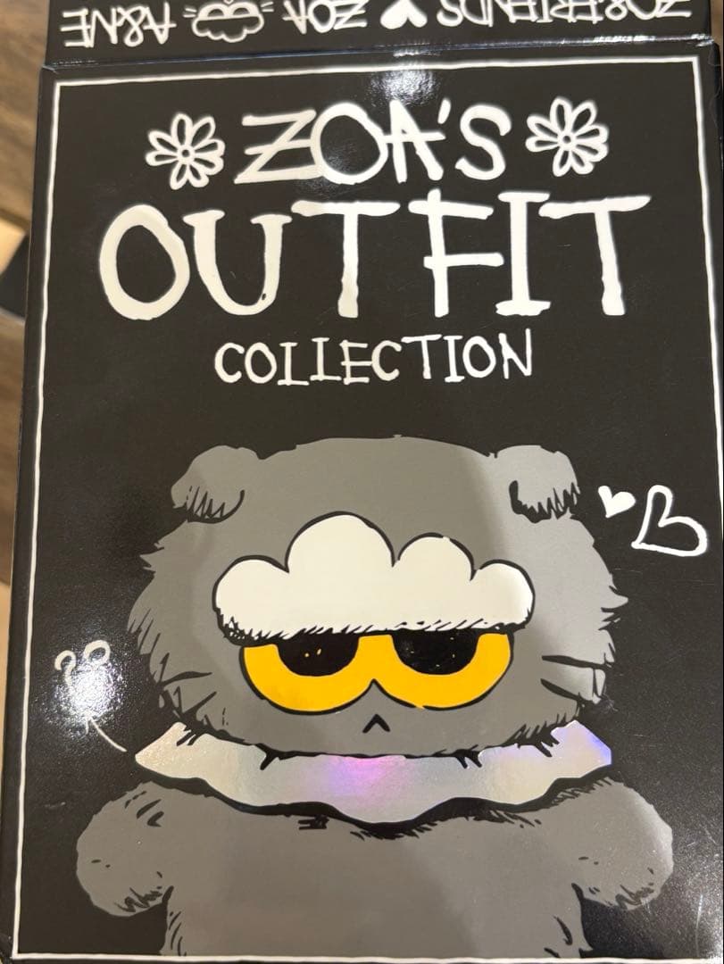 ZO&FRIENDS ぬいぐるみキーリング デニム ZOA Denimおまけ