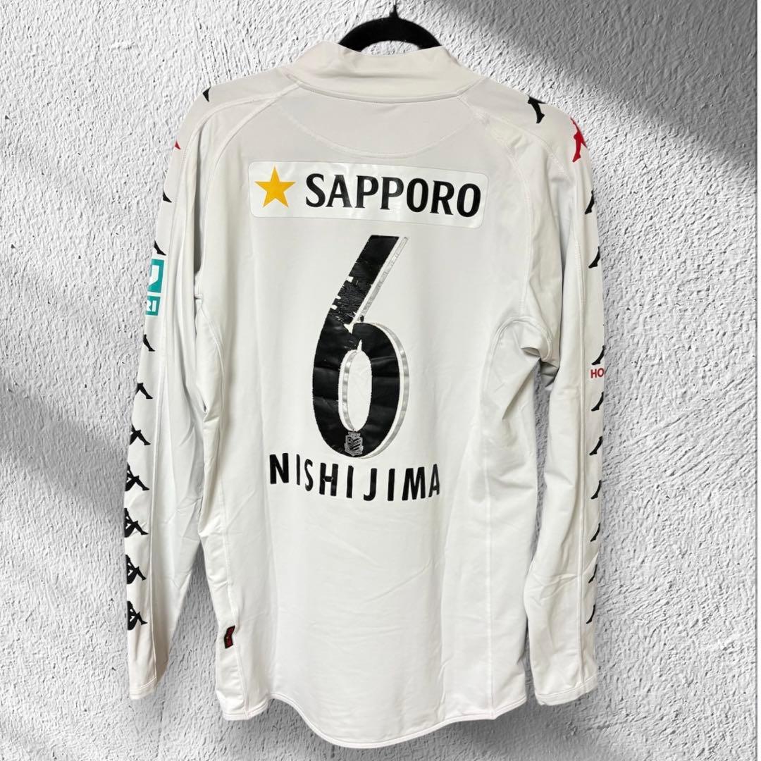 【北海道コンサドーレ札幌】2010-11Awayユニフォーム(6西嶋)