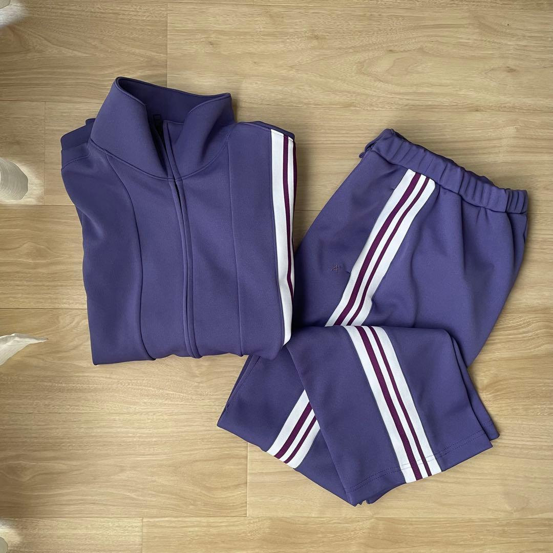 エープラストウキョウ｜上下セット　パーフェクショントラック　パープル　紫　春服