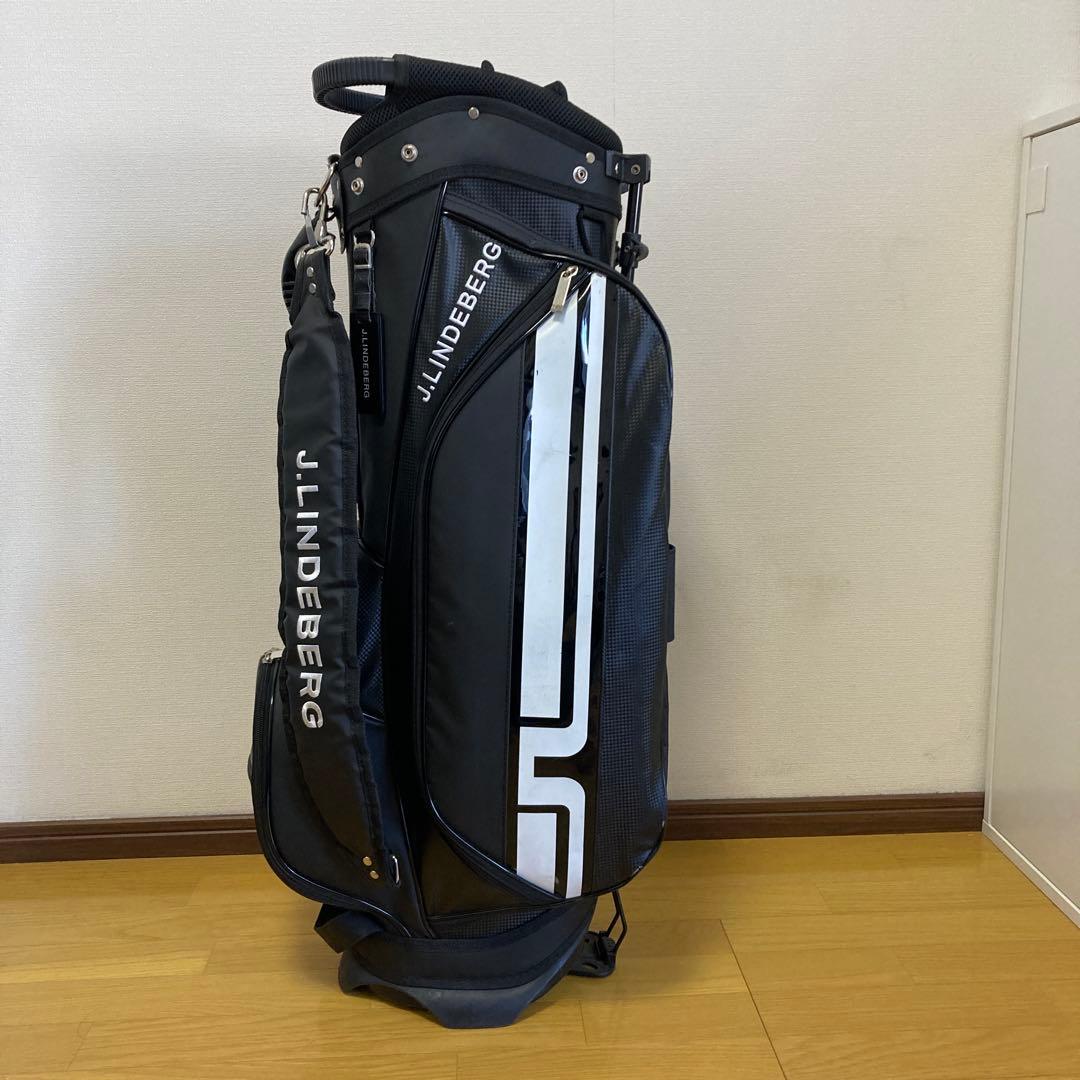 【お得】J.LINDEBERGキャディバッグ　ウッドカバーセット
