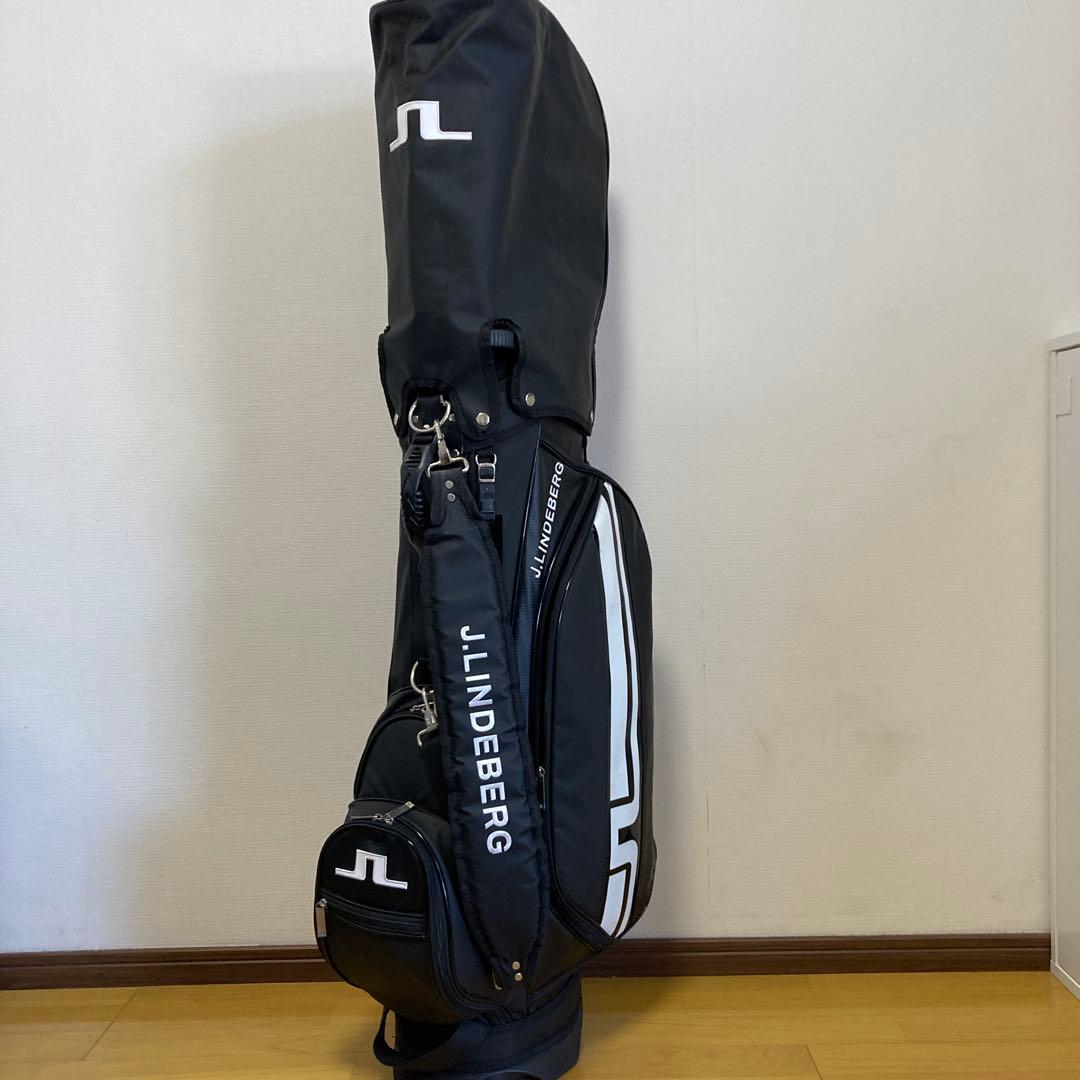 【お得】J.LINDEBERGキャディバッグ　ウッドカバーセット