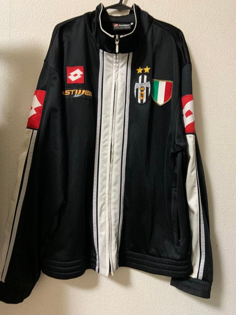 ポ*ド様 超極レア！1点物！Lotto Juventus ジャージ 黒