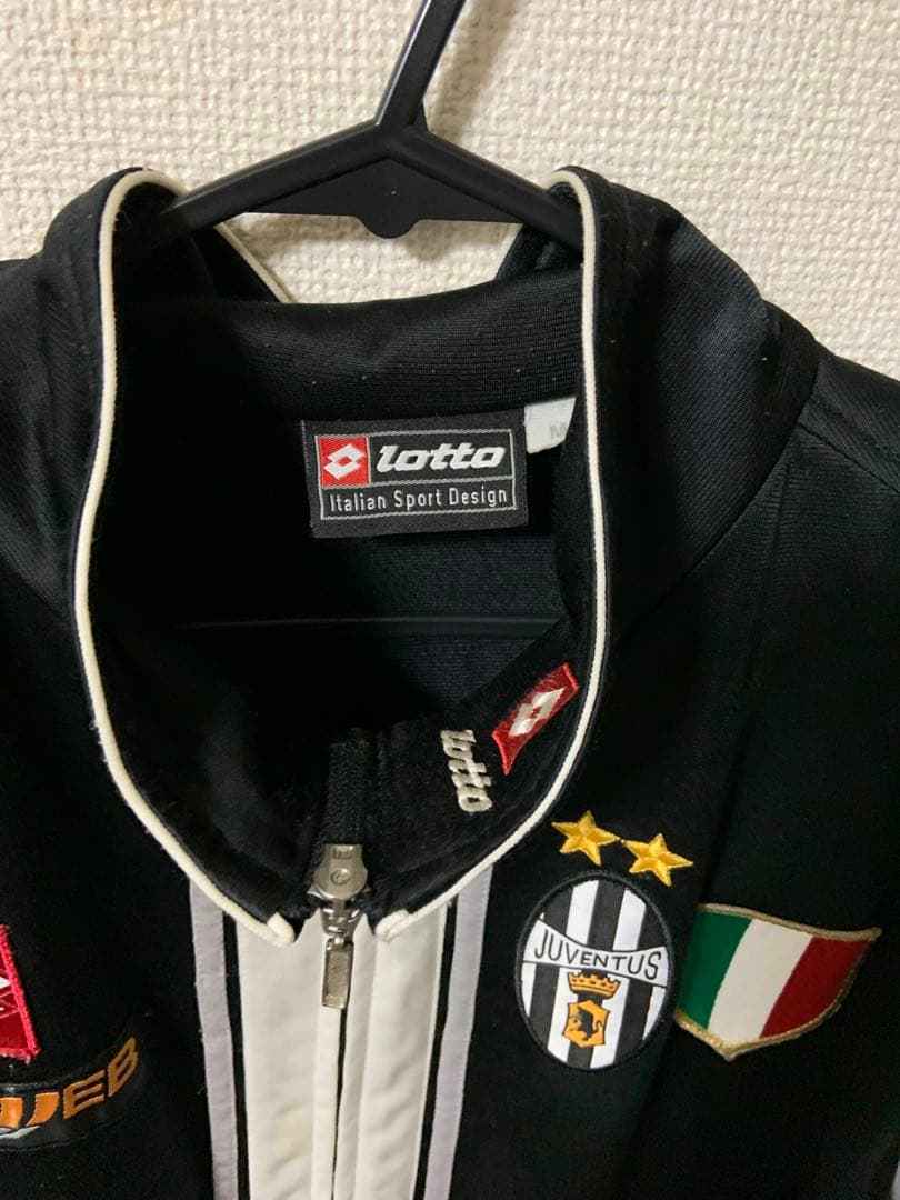 ポ*ド様 超極レア！1点物！Lotto Juventus ジャージ 黒