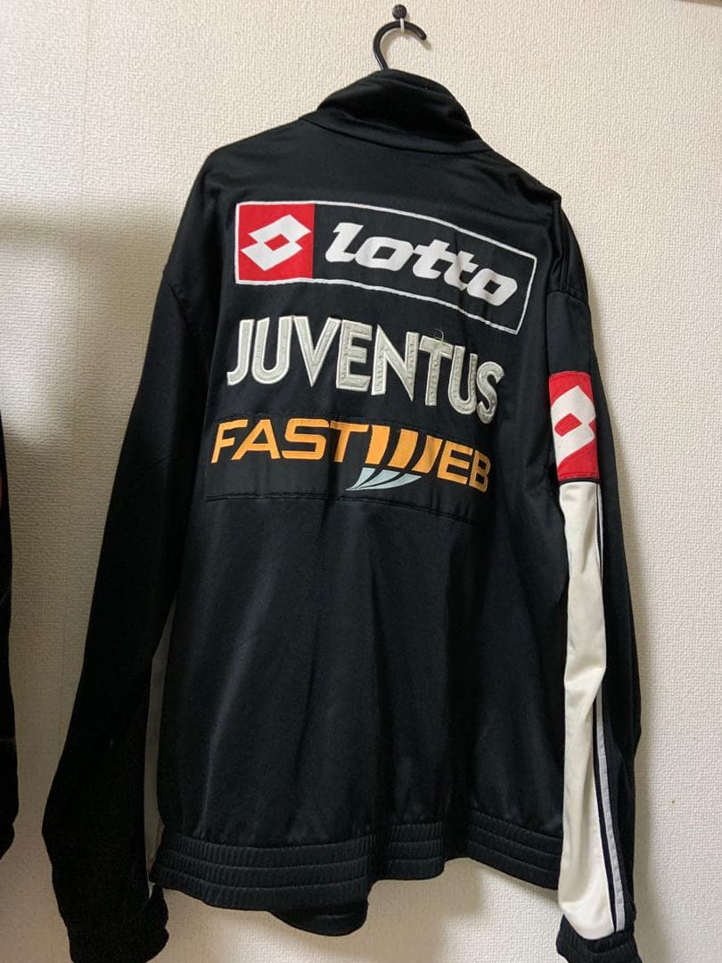 ポ*ド様 超極レア！1点物！Lotto Juventus ジャージ 黒
