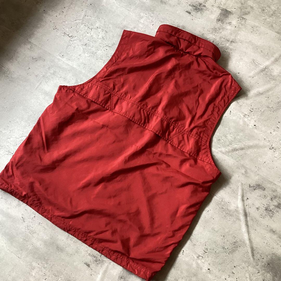 DESCENTE GOLF デサント　ゴルフウェア　ベスト　レッド　赤