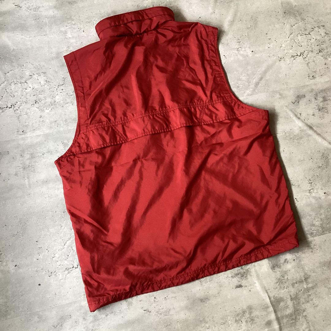 DESCENTE GOLF デサント　ゴルフウェア　ベスト　レッド　赤