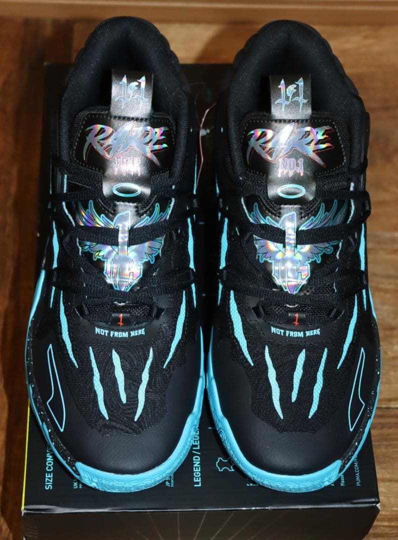 新品 PUMA ラメロボール MB.03 BLUE HIVE(28.5cm)Ⓗ