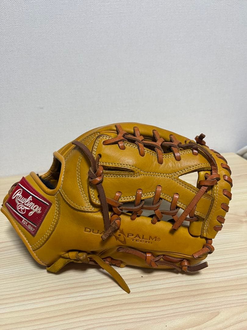 Rawlings DUDEN PALM ブラウン 軟式グローブ