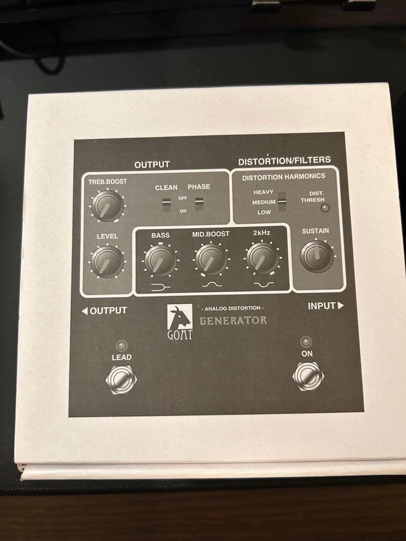 【値下！】【送料込】GOAT GENERATOR アナログディストーション