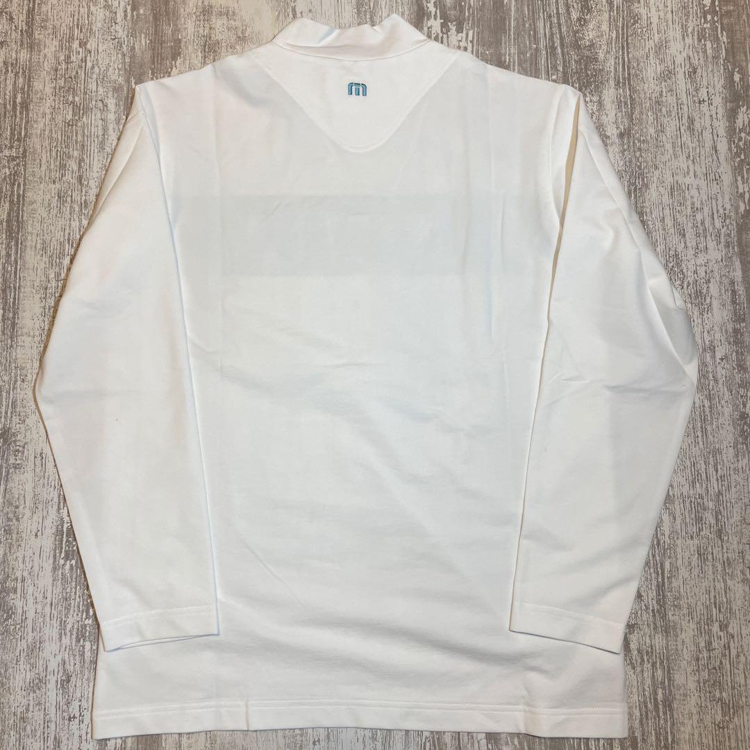 トラヴィスマシュー　ゴルフウェア　長袖モックネックシャツ　XL ホワイト