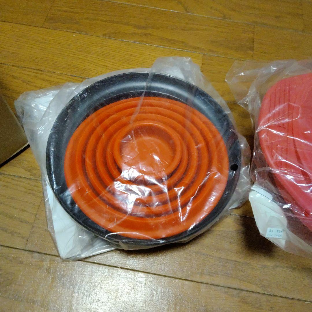 ルクエ　スチームケースおじや(赤)&シリコンスチーマー&タジン鍋等