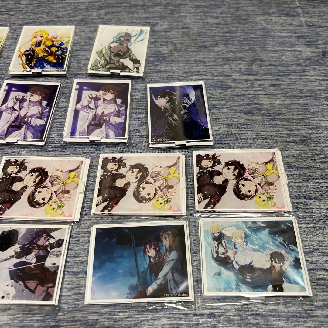 ソードアートオンライン　15周年記念　オンラインくじ ミニアクリルスタンド