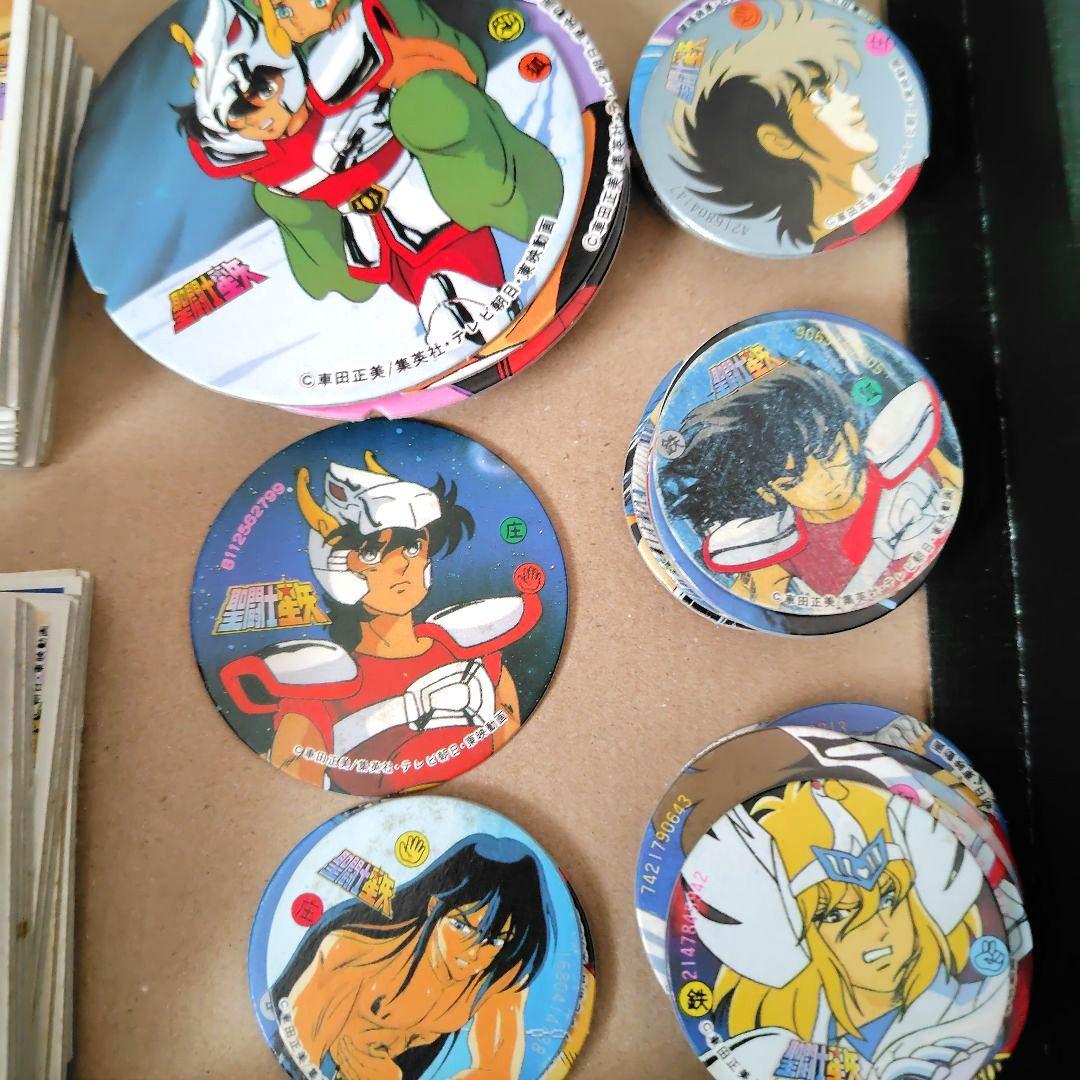 希少！【昭和レトロ】聖闘士星矢　めんこ　まとめ売り 138枚