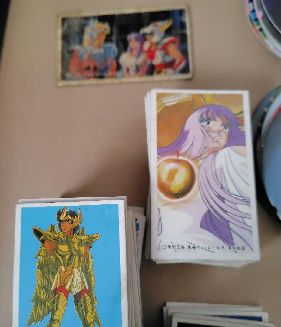 希少！【昭和レトロ】聖闘士星矢　めんこ　まとめ売り 138枚