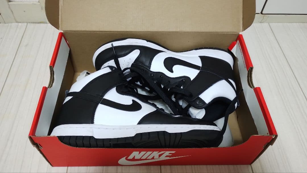 NIKE パンダダンク ハイカット 24.5cm