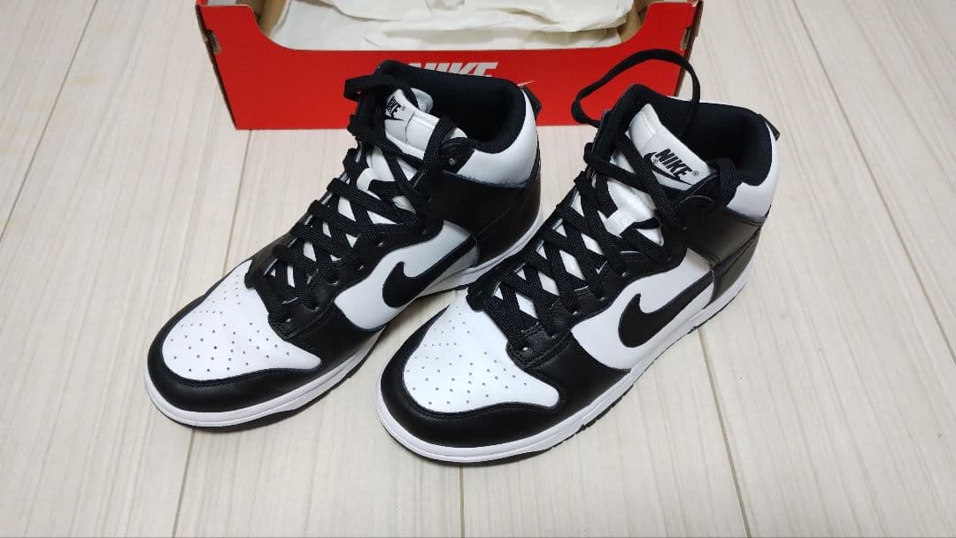 NIKE パンダダンク ハイカット 24.5cm
