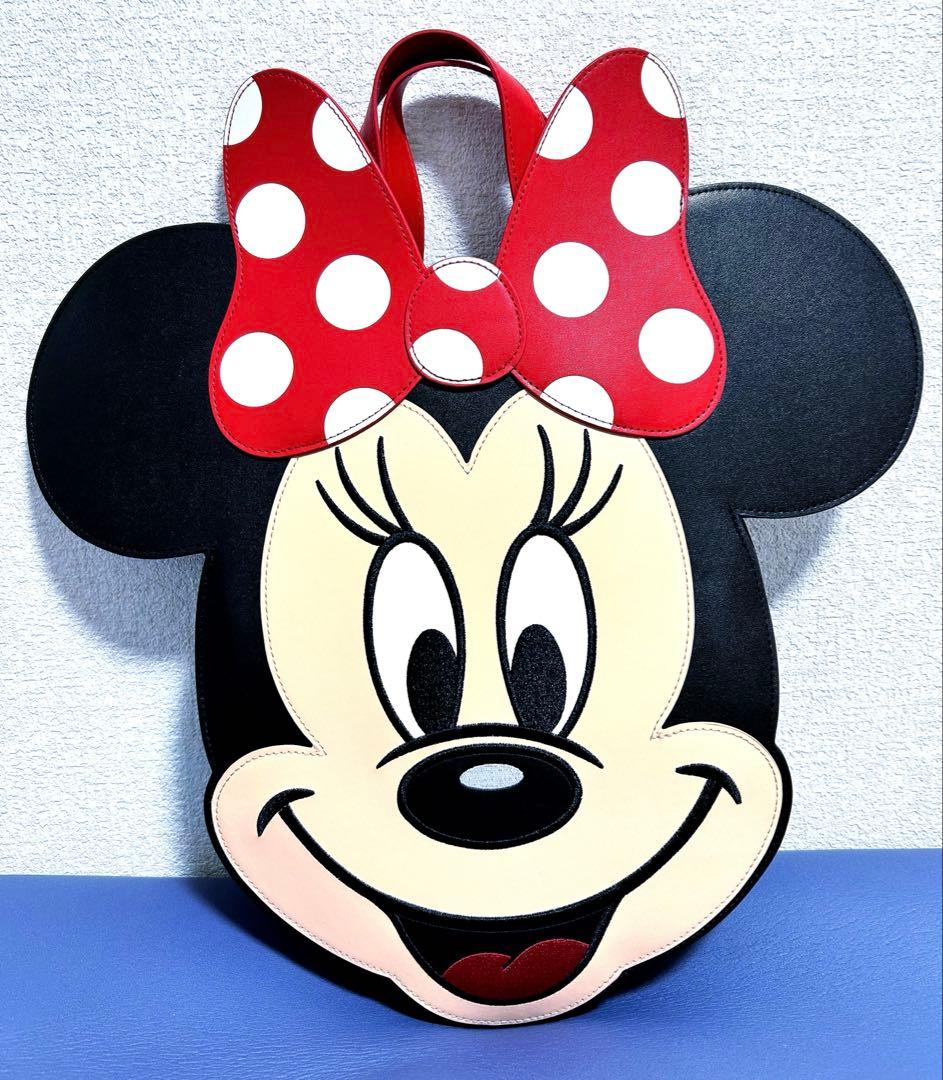 【新品未使用】Disney ディズニーストア ミニーマウス バッグ ポーチ