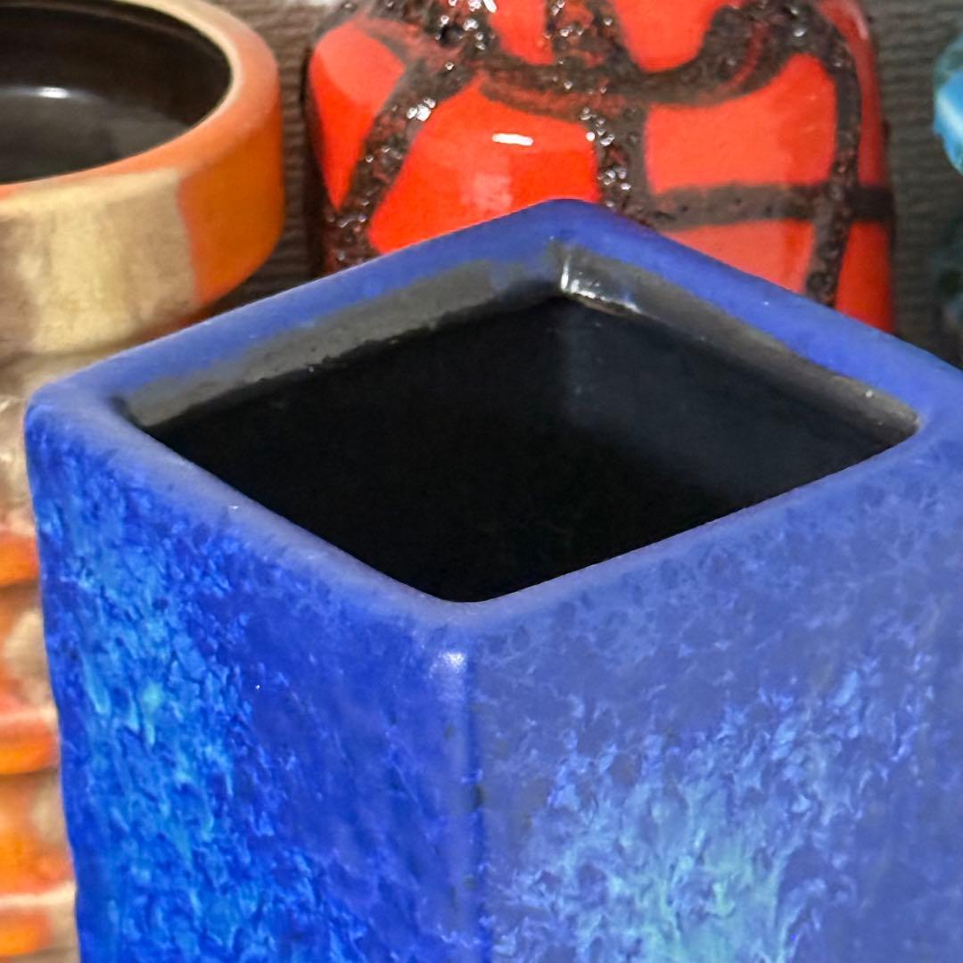 Van Daalen 22cm fat lava 花瓶ミッドセンチュリー
