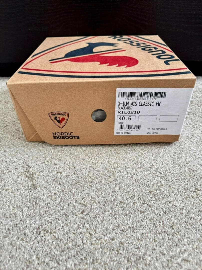 クロスカントリースキーブーツ　新品未使用 　サイズEU40.5