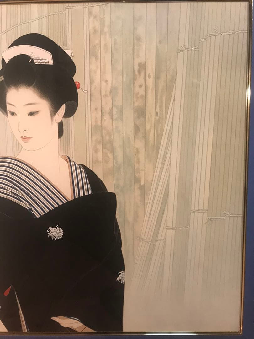るみさま専用　志村立美「木場(Ⅰ)」シルクスクリーン　サイン・作品証明シール有り