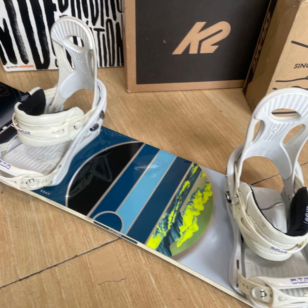 BURTON　バートン　カスタムバインディング付スノーボードセット　CUSTOM