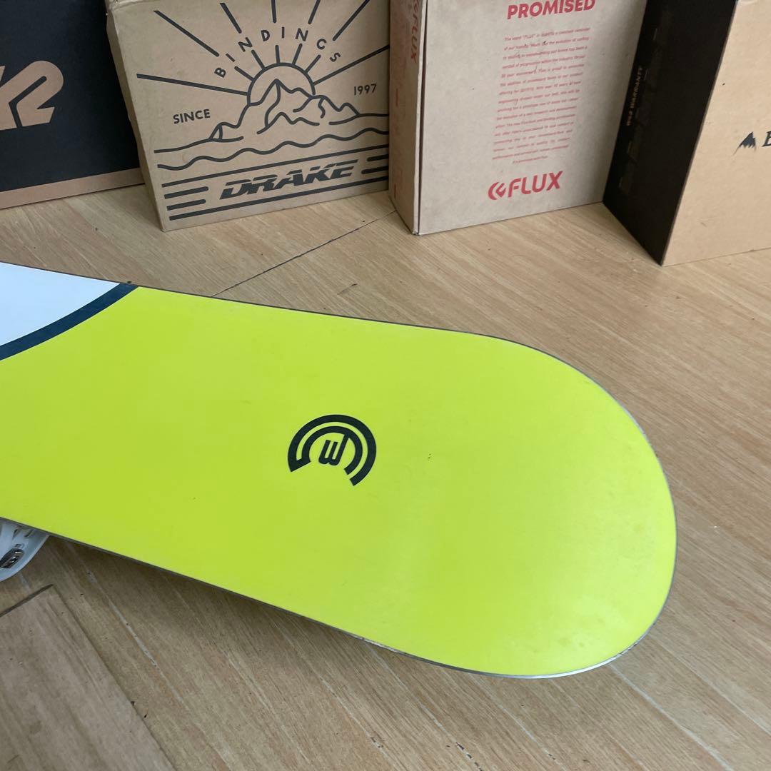 BURTON　バートン　カスタムバインディング付スノーボードセット　CUSTOM