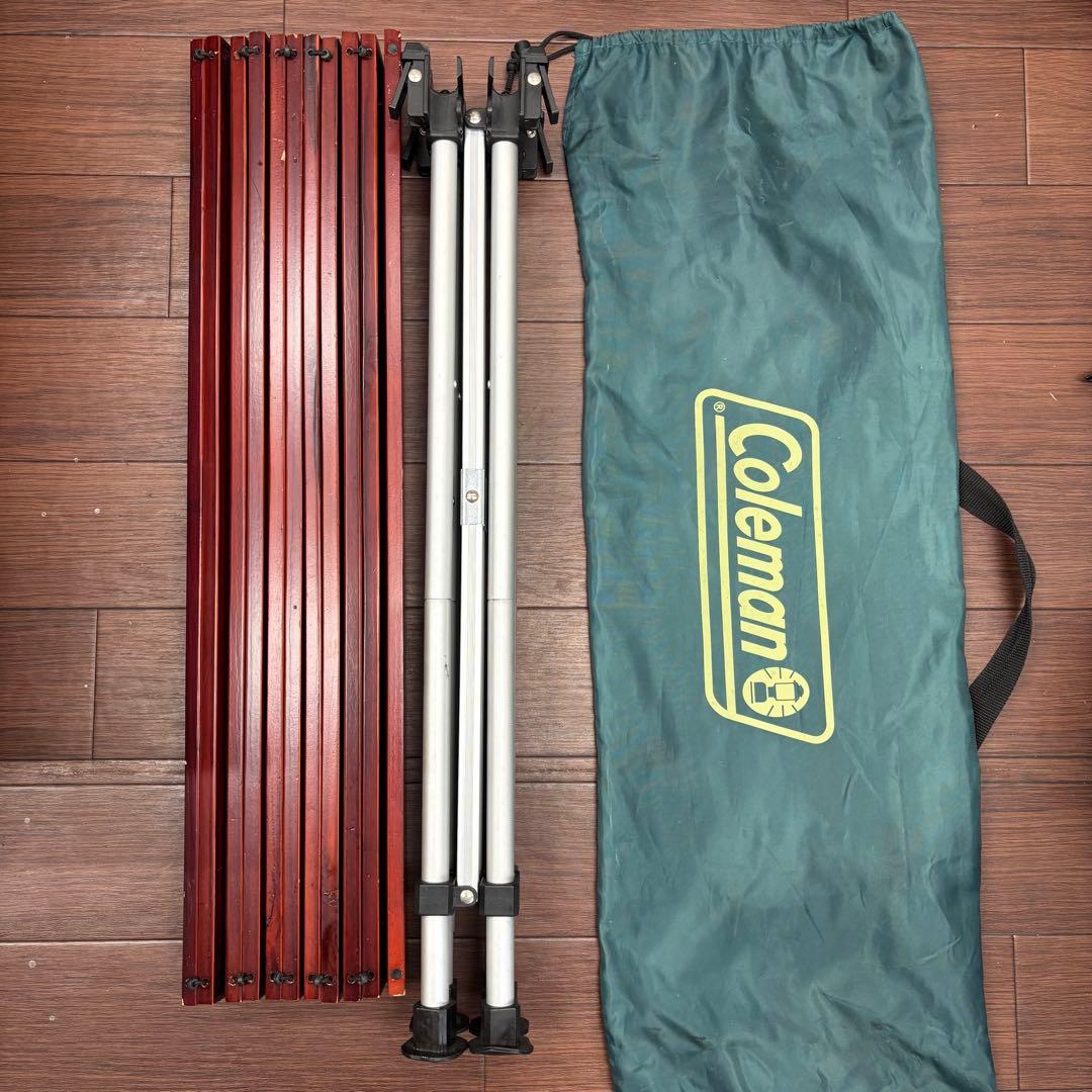 Coleman コールマン　ウッドロール テーブル
