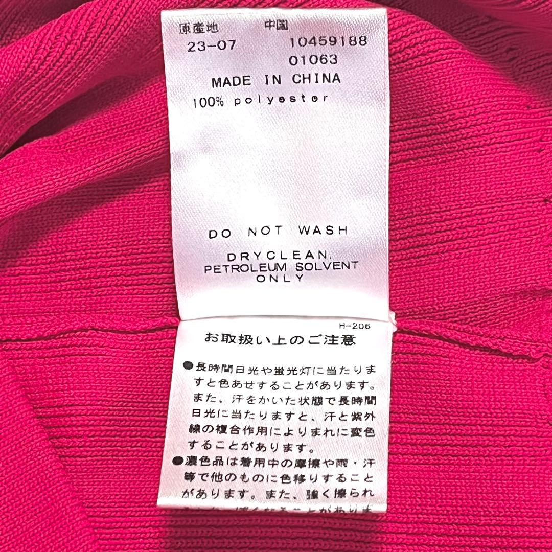 パーリーゲイツ ワンピース モックネック ピンク ゴルフウェア