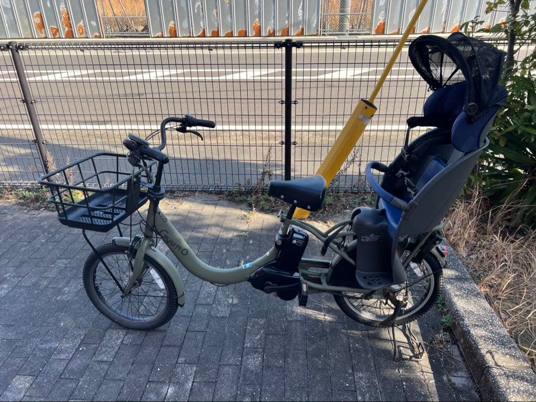 Panasonic ギュットクルームR EX タッチレスキー 子乗せ 電動自転車