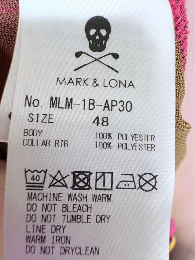MARK & LONA カモフラージュポロシャツ メンズ48