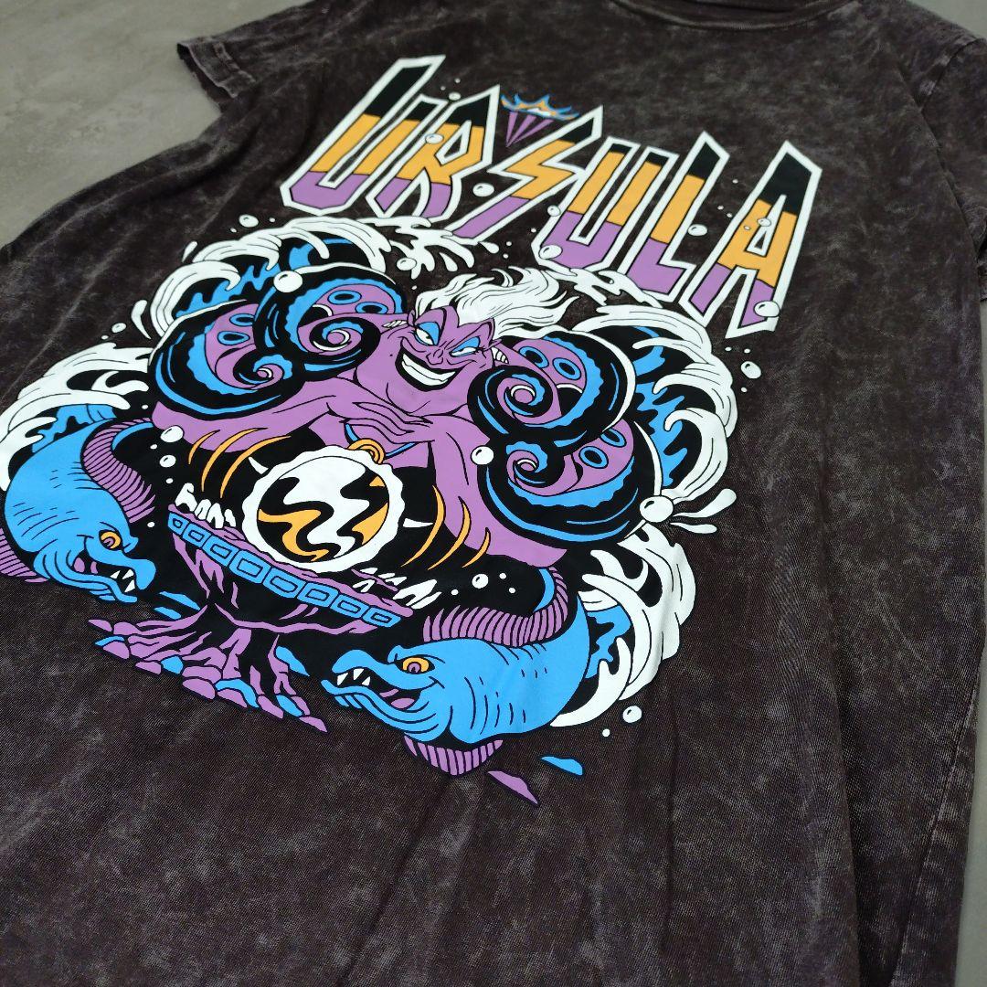 上海ディズニー　ヴィランズアースラー URSULA ワンピース　色褪せ加工　M