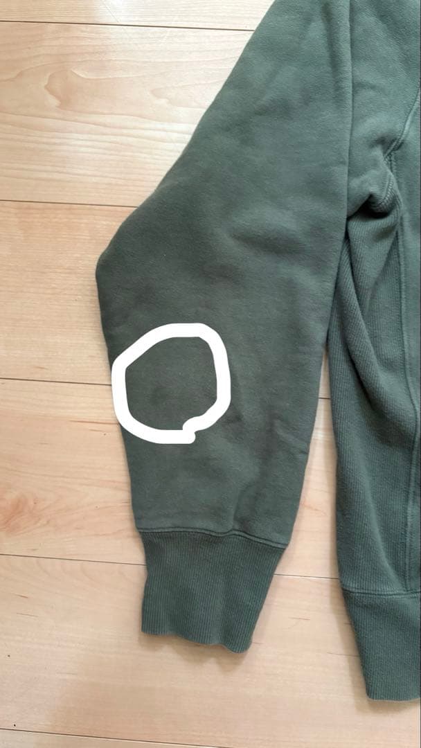 ballaholic sweat hoodie olive XL スウェット