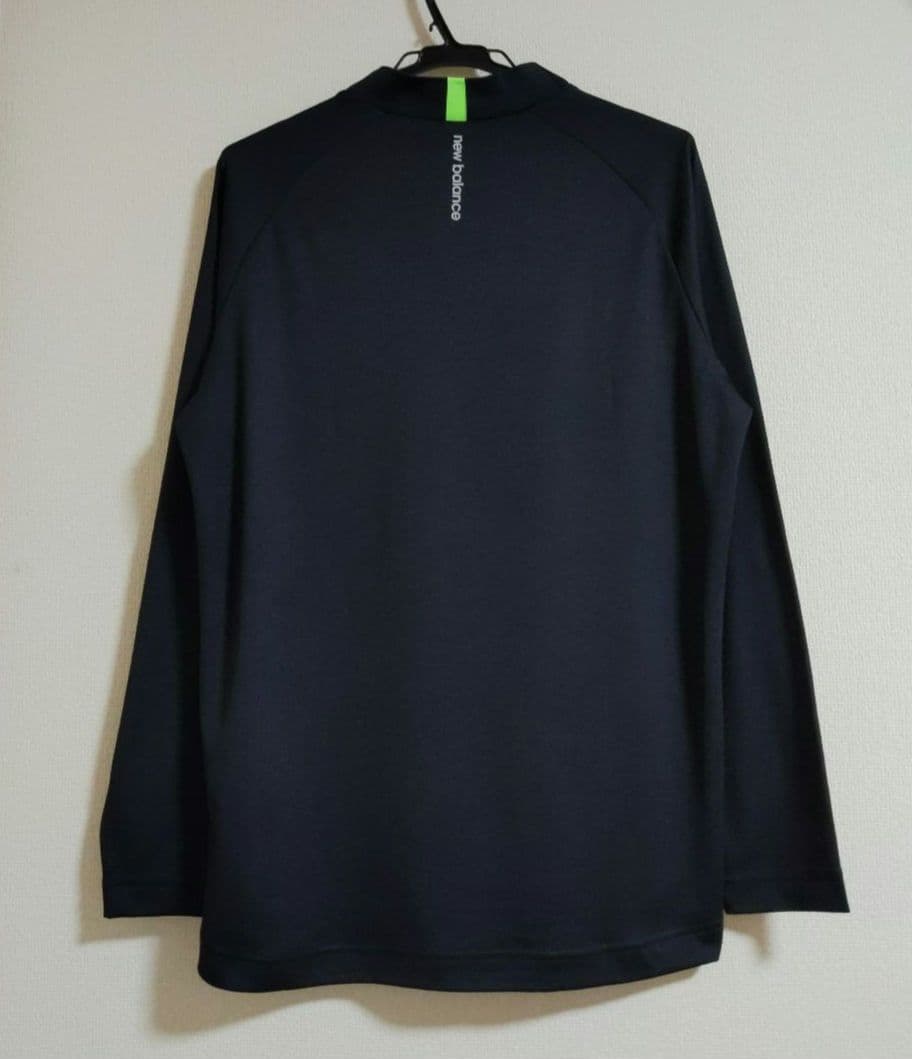 エッジ　新品　ニューバランスゴルフ　モックネック6 黒XL定価12100円