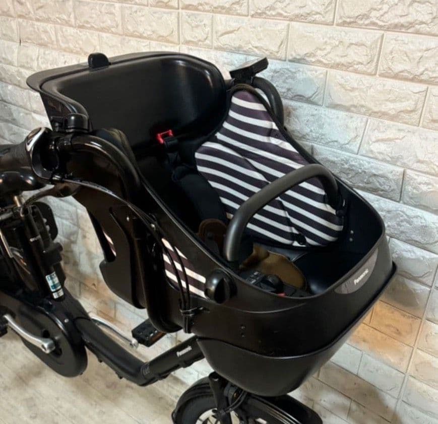 ✨美品✨大容量8.9Ah✨室内保管✨パナソニック ギュット子供乗せ電動自転車✨
