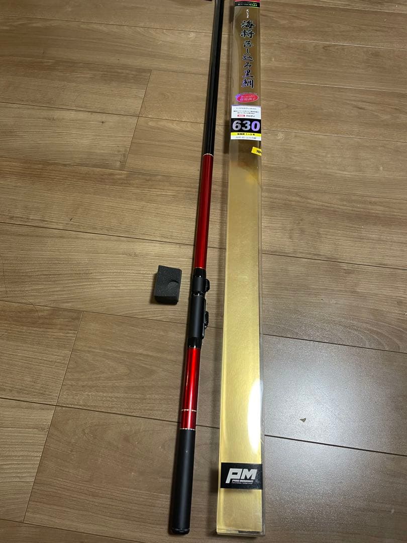 kurodai カーボウィスカー パワーメッシュ クロダイ 630 美品 石鯛